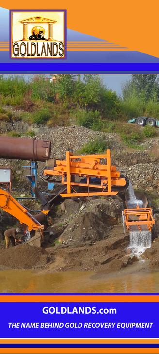 Goldlands Manufactures Alluvial and Hard Rock Gold Recovery Equipment